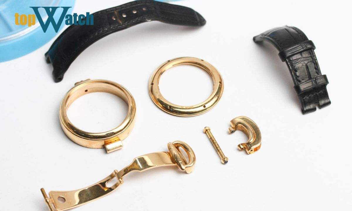 đánh bóng dây đồng hồ