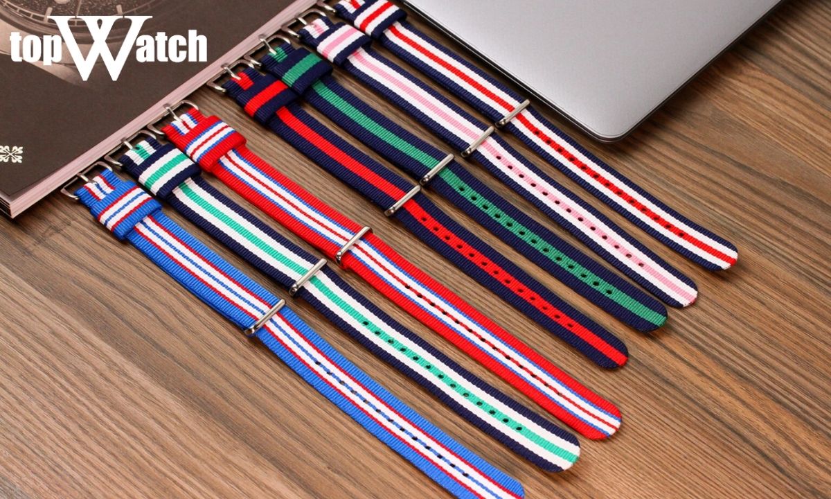 thay dây đồng hồ dây vải