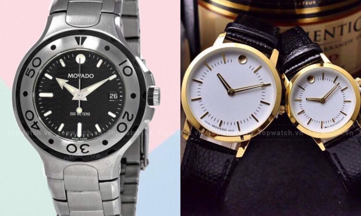 So sánh mặt số đồng hồ Movado