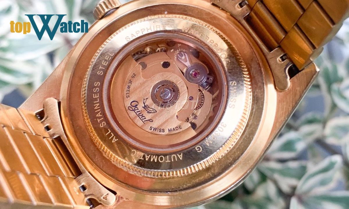 Bộ máy Automatic Swiss phổ thông của thương hiệu Ogival