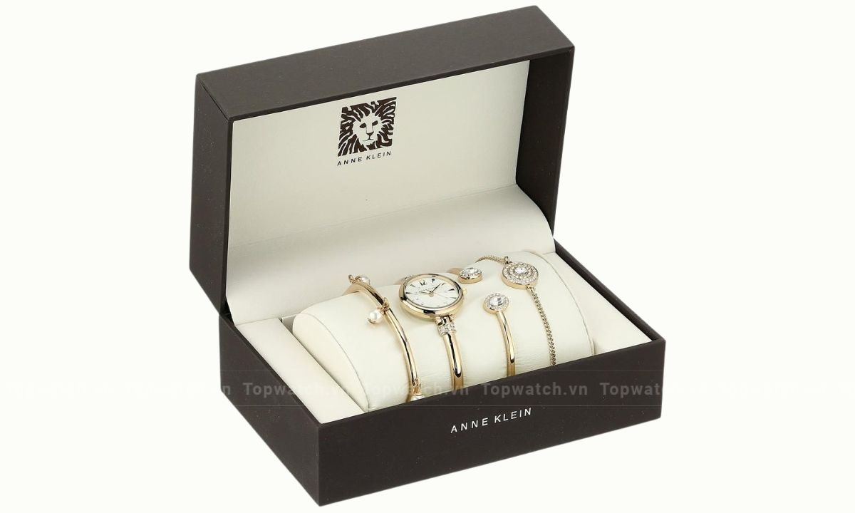 Đồng hồ Anne Klein của nước nào? Giá bán bao nhiêu? Đồng hồ Anne Klein AK/1868GBST
