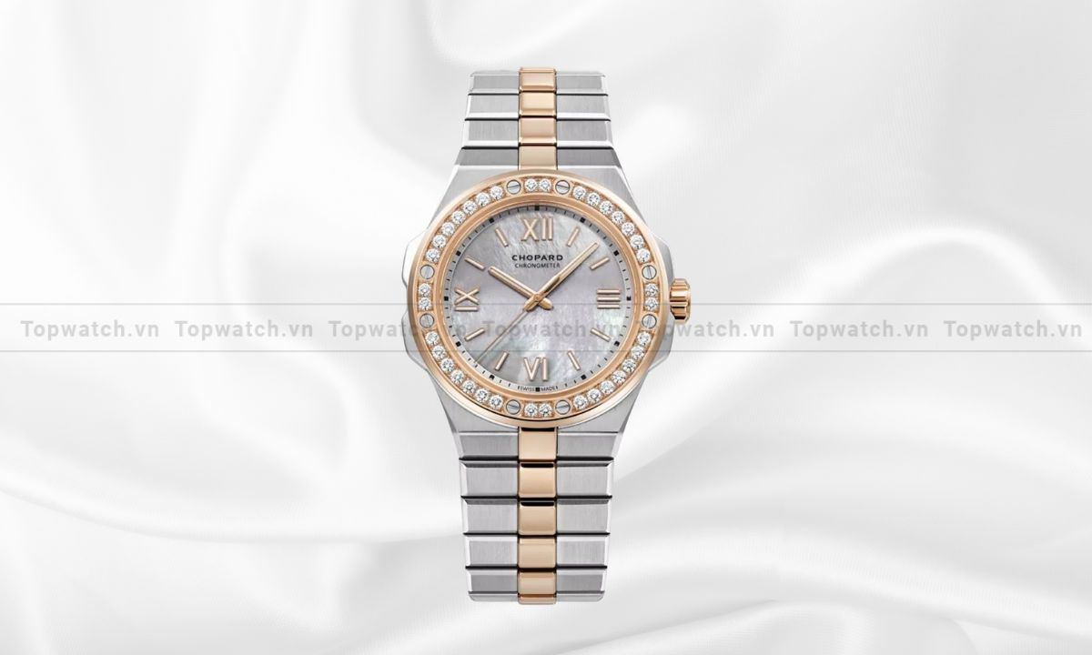 5 tuyệt tác đồng hồ Chopard nữ đính đá biểu tượng dành cho phái đẹp Đồng hồ Chopard Alpine Eagle 298601-6002