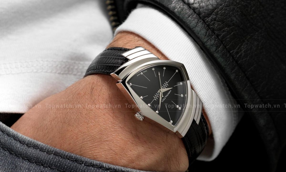 Đồng hồ Hamilton của nước nào? Có đáng mua không? Đồng hồ Hamilton Ventura Quartz Classic H24411732