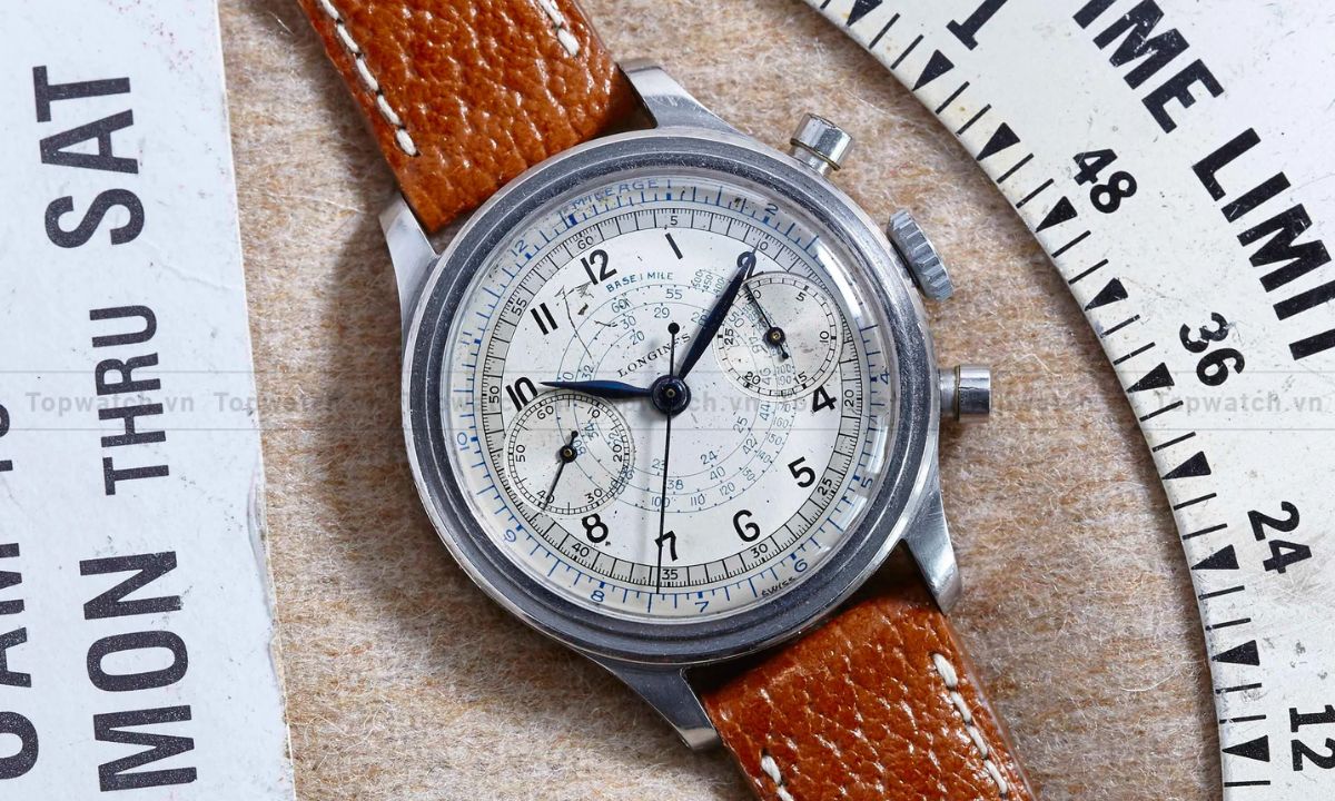 9 mẫu đồng hồ Longines cổ giá trị vẫn được săn lùng đến nay Đồng hồ Longines 13ZN Chronograph