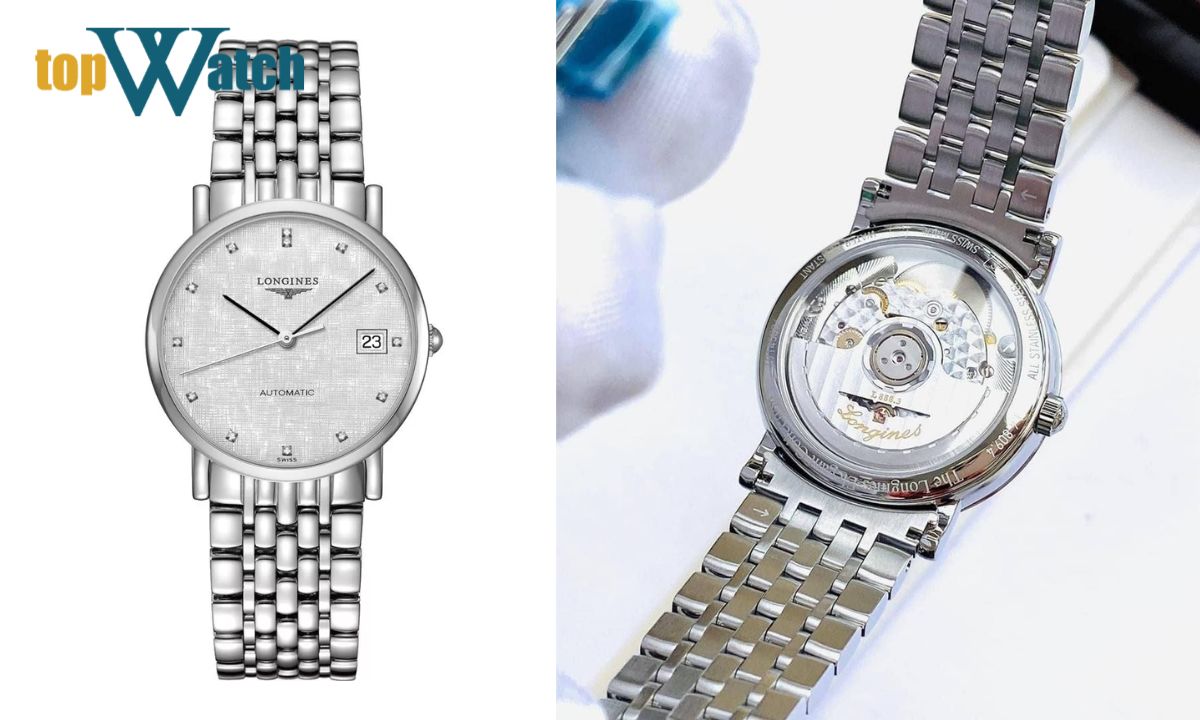 11 mẫu đồng hồ Longines lộ cơ sang trọng, đáng sở hữu Đồng hồ Longines Elegant L4.809.4.77.6