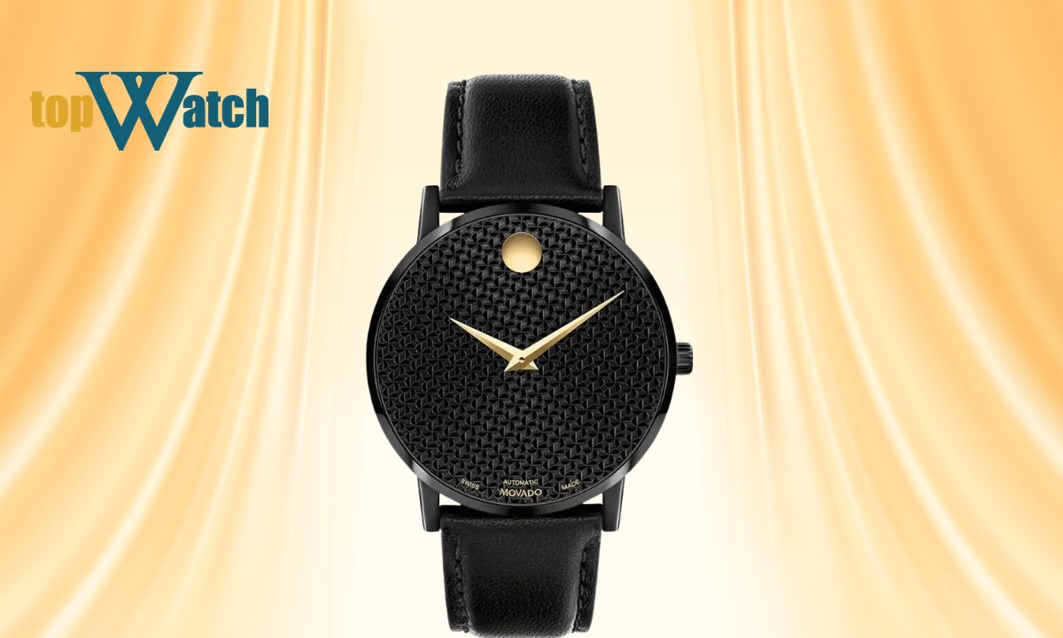 Đồng hồ Movado của nước nào sản xuất? Giá đắt không? Đồng Hồ Movado Museum Classic Automatic 0607886 40mm dành cho Nam