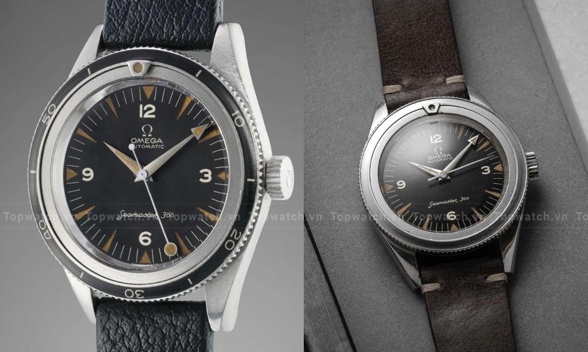 Danh sách 15 mẫu đồng hồ Omega cổ đáng tiền, được săn đón Đồng hồ Omega Seamaster 300 Ref. CK2913 (1957)