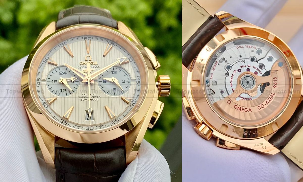 Đồng hồ Omega Seamaster Aqua Terra GMT Chronograph 231.53.43.52.02.001
