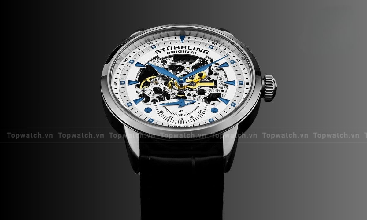 Đồng hồ Original Executive Automatic Skeleton Stuhrlincg Watch