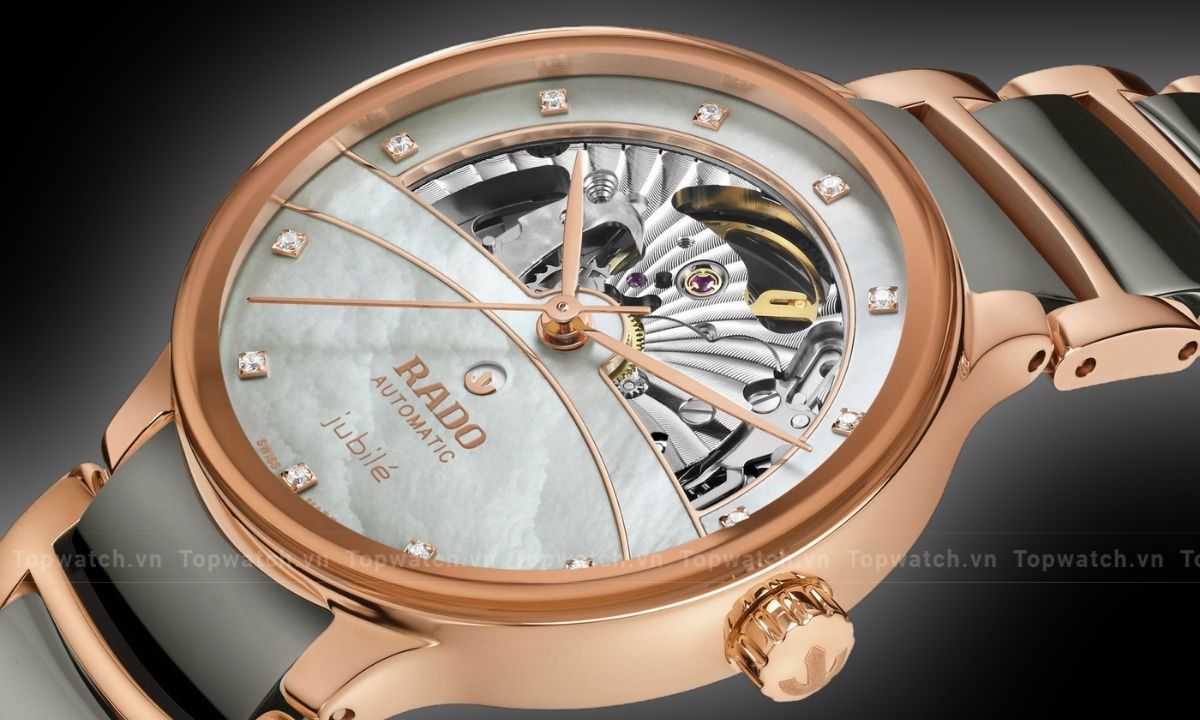 Đồng hồ Rado của nước nào sản xuất? Giá bao nhiêu? Đồng hồ Rado Centrix 3002 Open Heart