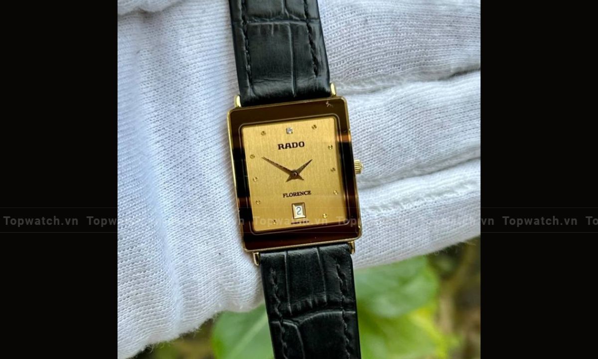 Top 7 mẫu đồng hồ Rado cổ đình đám trong giới sưu tầm Đồng hồ Rado Florence 160.3605.2