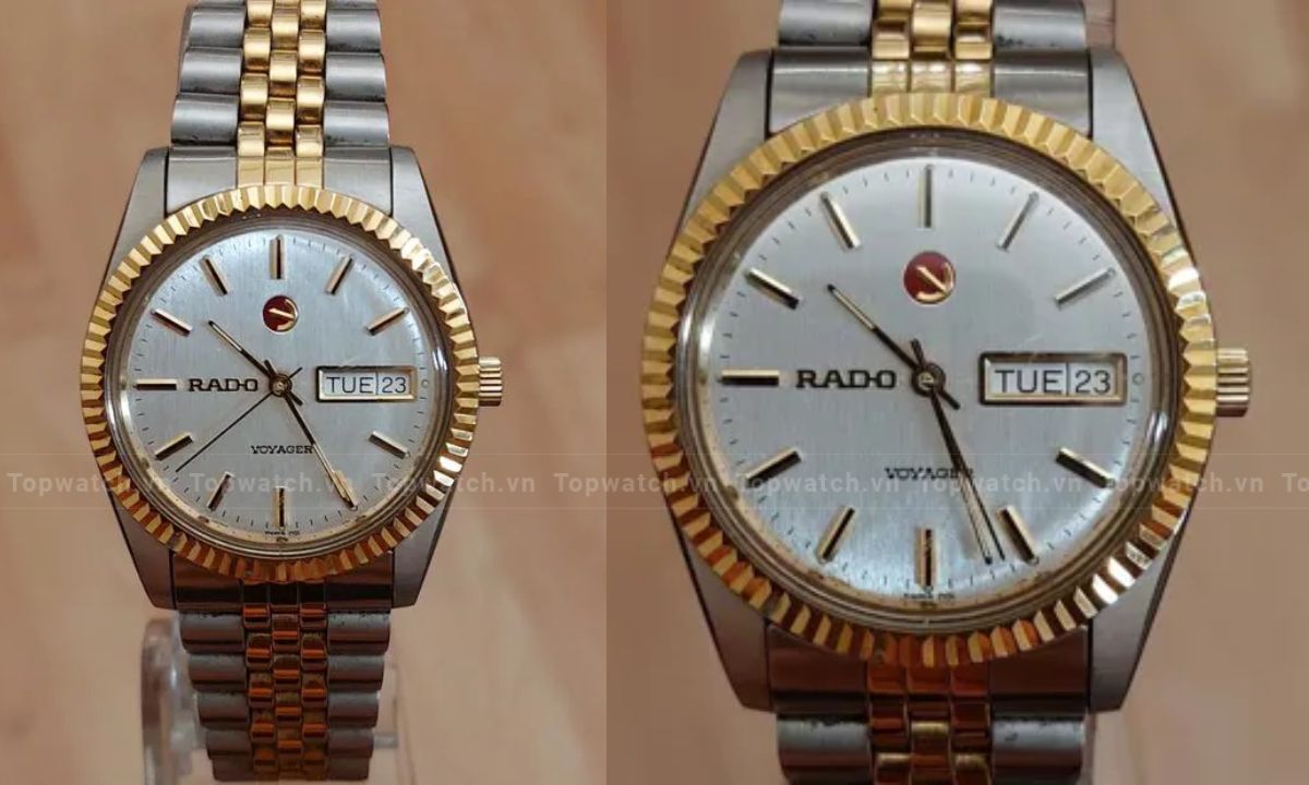 Top 7 mẫu đồng hồ Rado cổ đình đám trong giới sưu tầm Đồng hồ Rado Voyager 636.4002.4