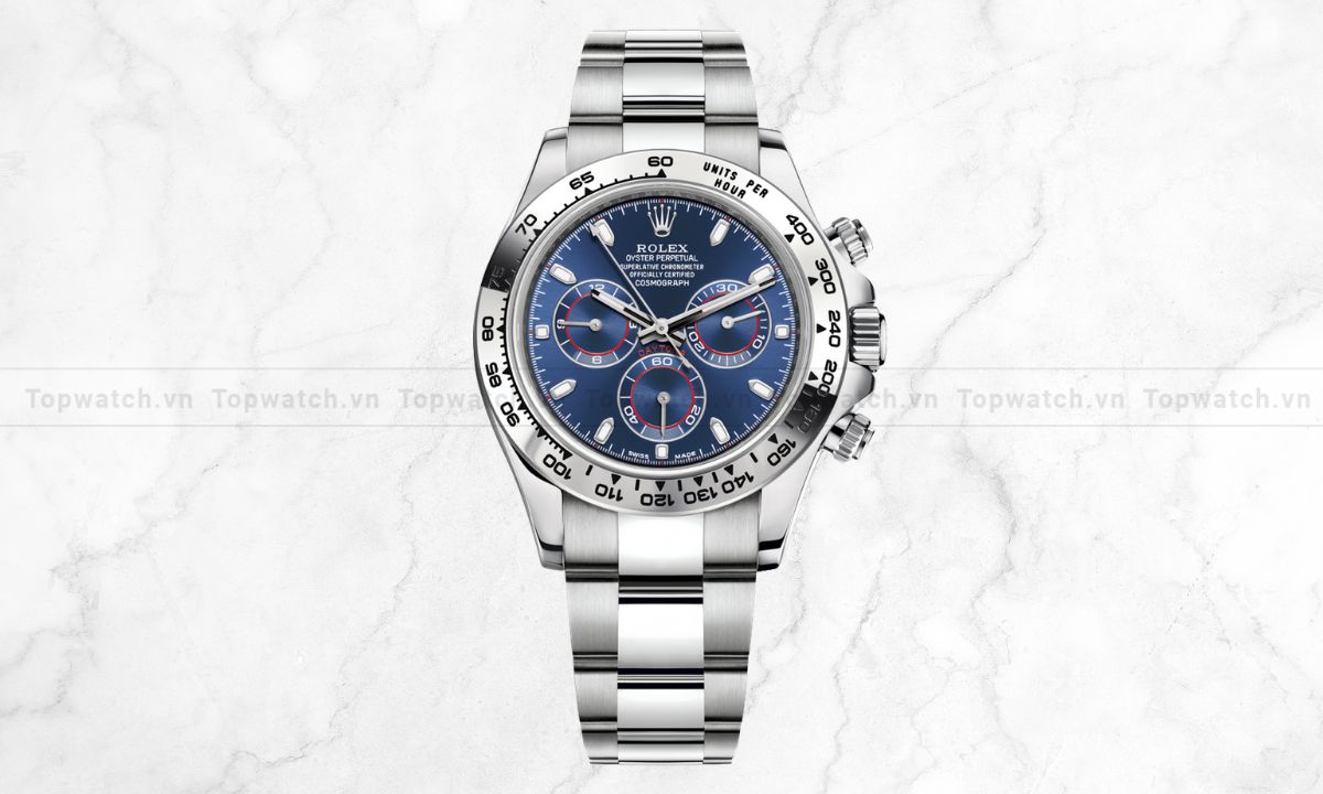 Top 12 đồng hồ Rolex mặt xanh đại dương sang trọng, độc đáo Đồng hồ Rolex Daytona M116509-0071