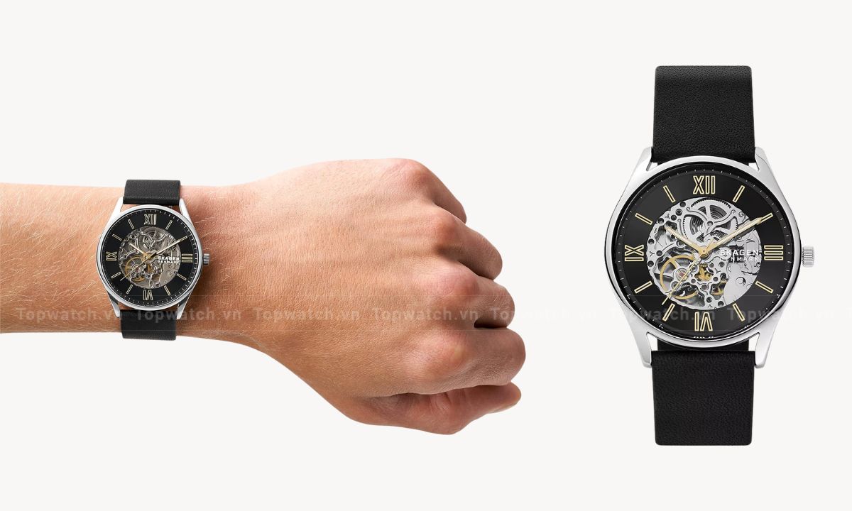 Đồng hồ Skagen của nước nào? Có tốt không? Đồng hồ Skagen Holst Automatic SKW6735