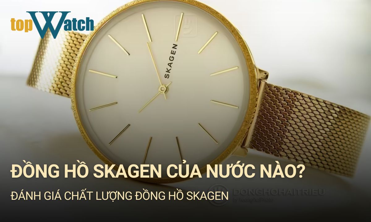 đồng hồ skagen của nước nào