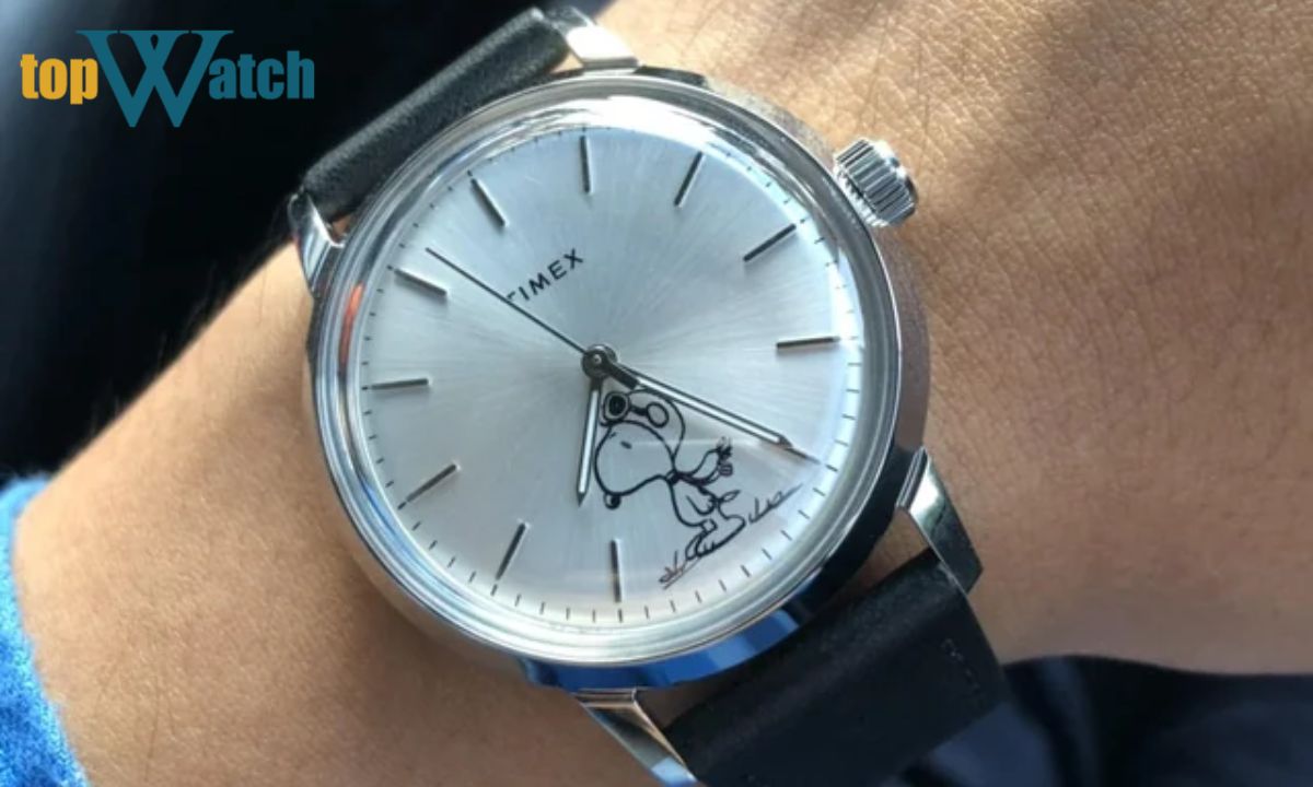 Đồng hồ Timex của nước nào? Có nên mua không? Mẫu đồng hồ Timex Marlin Automatic x Peanuts Snoopy Edition TW2R94800