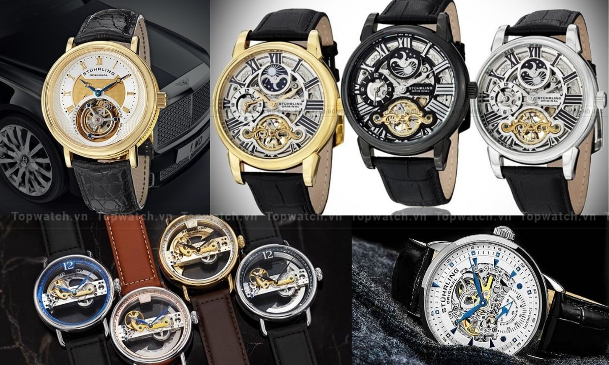 Đồng hồ Stuhrling sở hữu đa dạng phong cách thiết kế