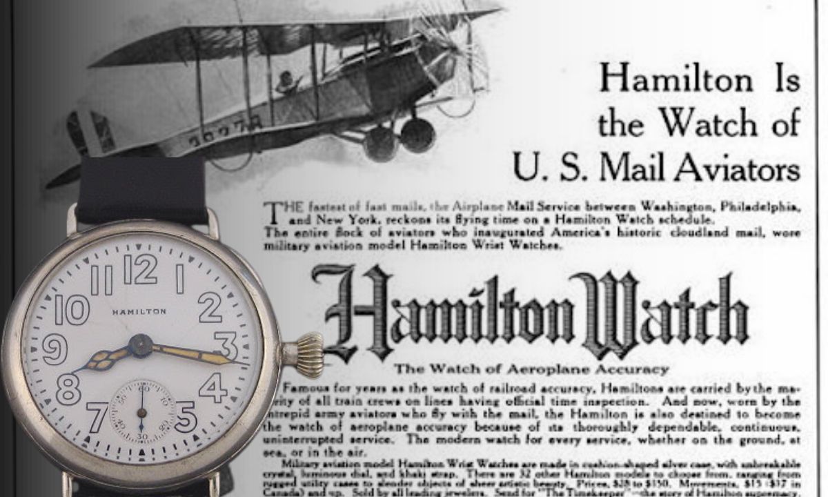 Đồng hồ Hamilton của nước nào? Có đáng mua không? Đồng hồ Hamilton "U.S. Airmail" Sterling Silver