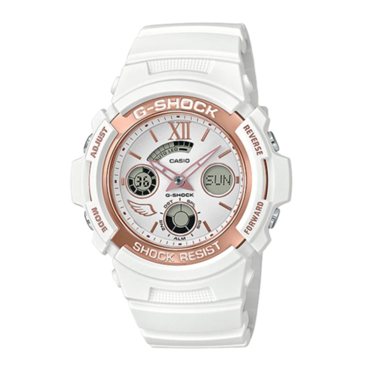 Đồng hồ Casio Unisex LOV-18A-7ADR Dây Nhựa 46.6mm