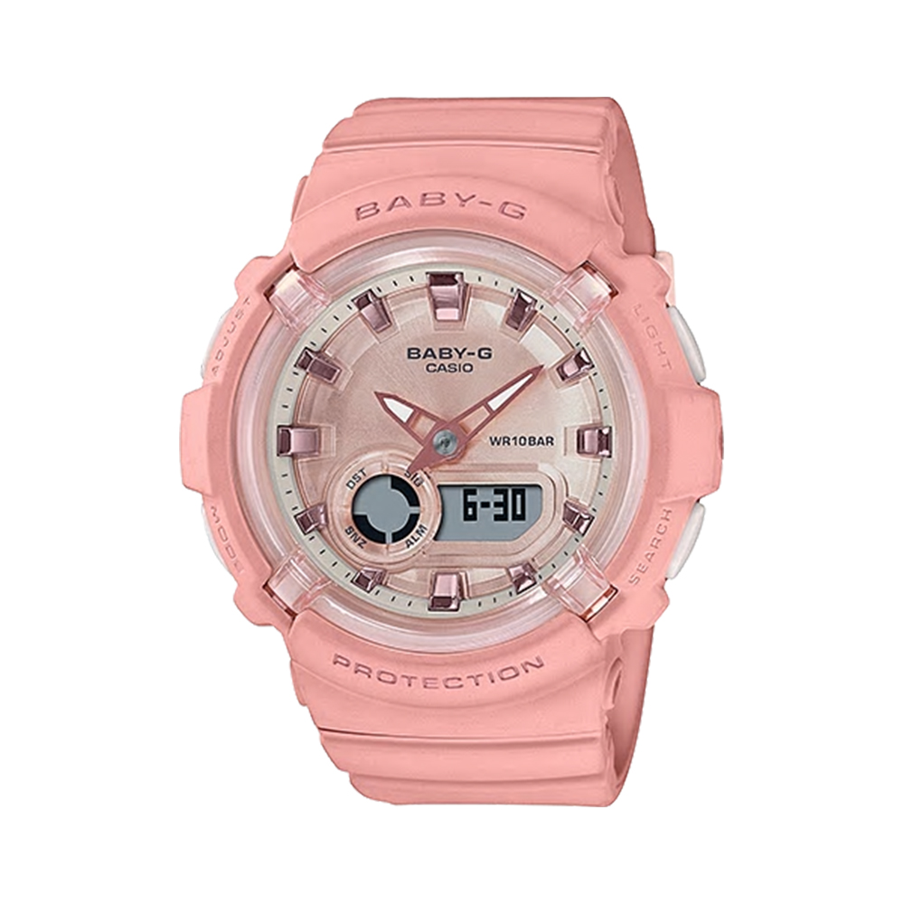 Đồng hồ Casio Nữ BGA-280-4ADR Dây Cao Su 47.4mm