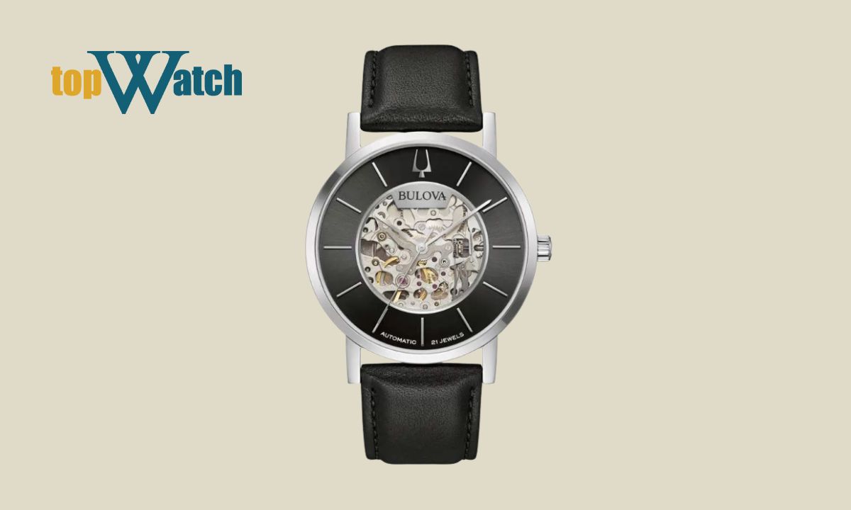Đồng Hồ Bulova Dây Da Nam American Clipper 96A279