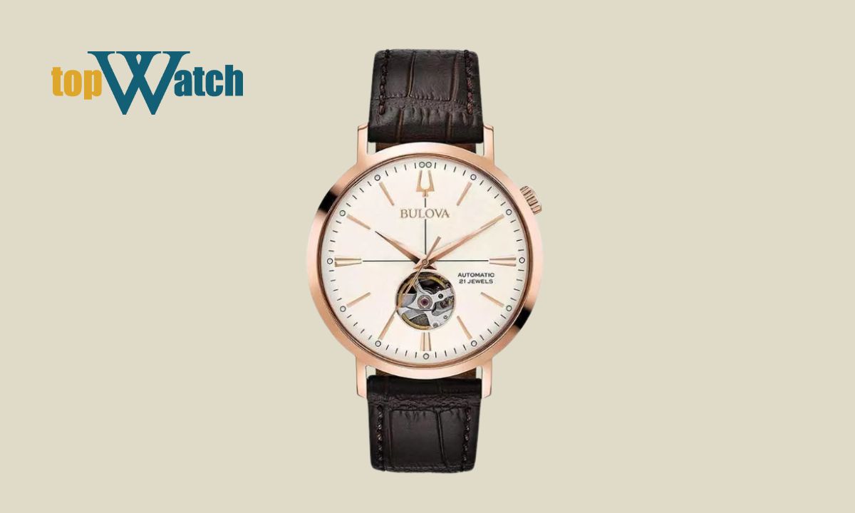 Đồng Hồ Bulova Dây Da Nam Automatic 97A136