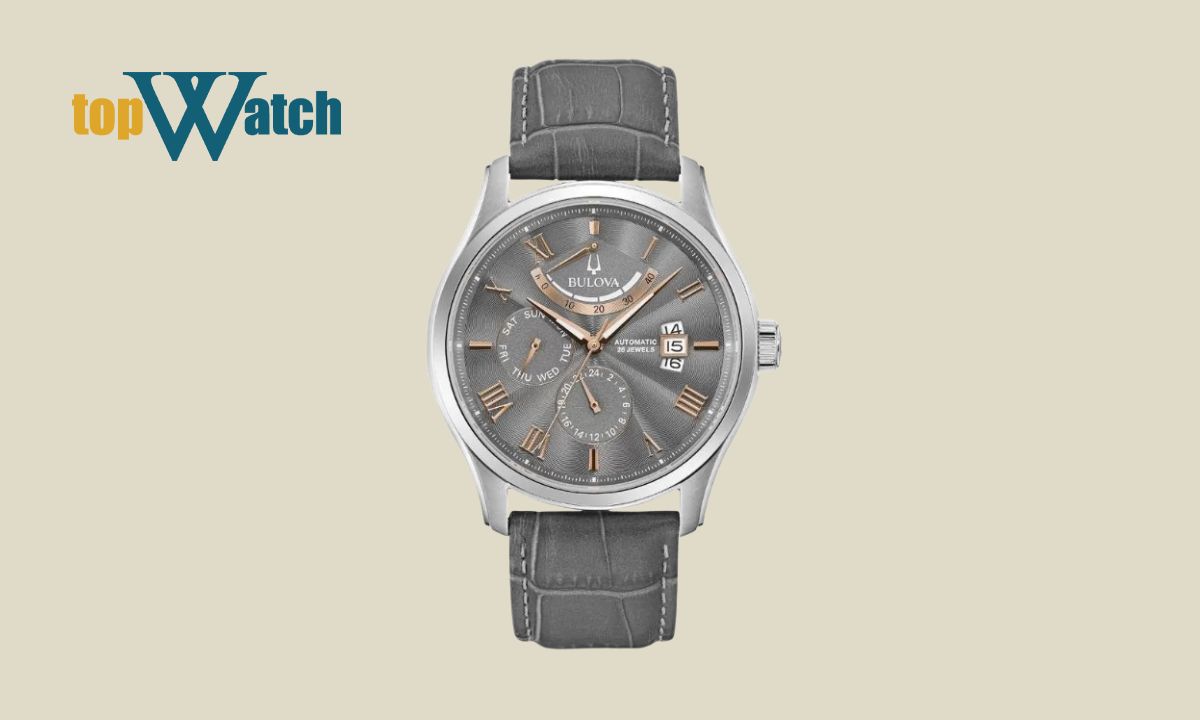 Đồng Hồ Bulova Nam Dây Da Automatic 96C143
