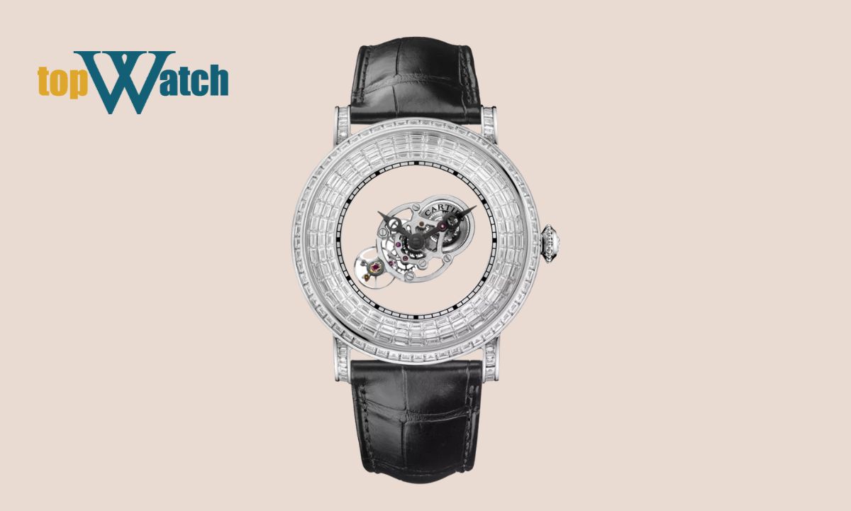 13+ mẫu đồng hồ Cartier lộ cơ độc đáo, ấn tượng Đồng hồ Cartier Rotonde De Cartier HPI01073