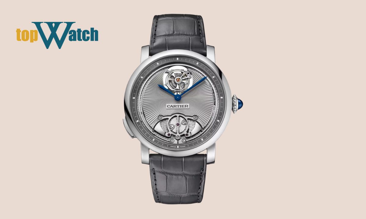 13+ mẫu đồng hồ Cartier lộ cơ độc đáo, ấn tượng Đồng hồ Cartier Rotonde De Cartier WHRO0016