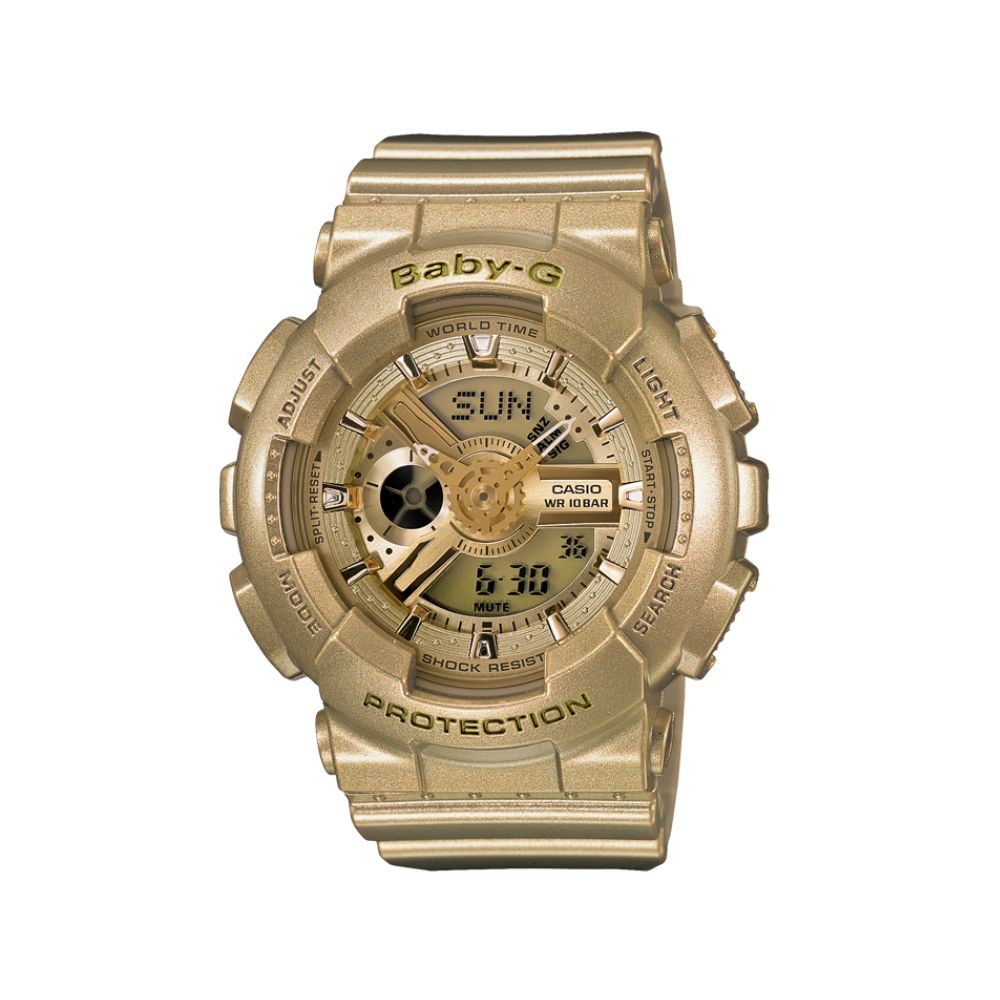 Đồng Hồ Casio Nữ BA-111-9ADR Dây Nhựa 43.4mm