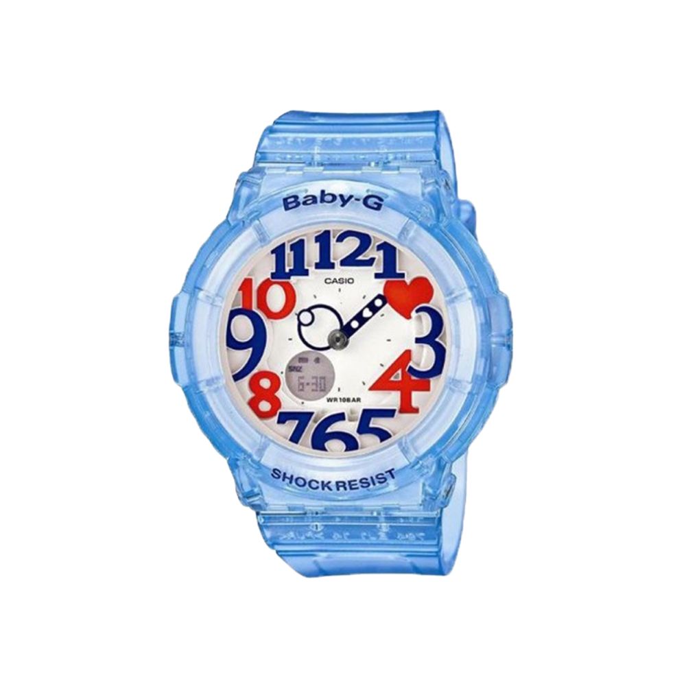 Đồng Hồ Casio Nữ BGA-131-2BDR Dây Nhựa 43mm