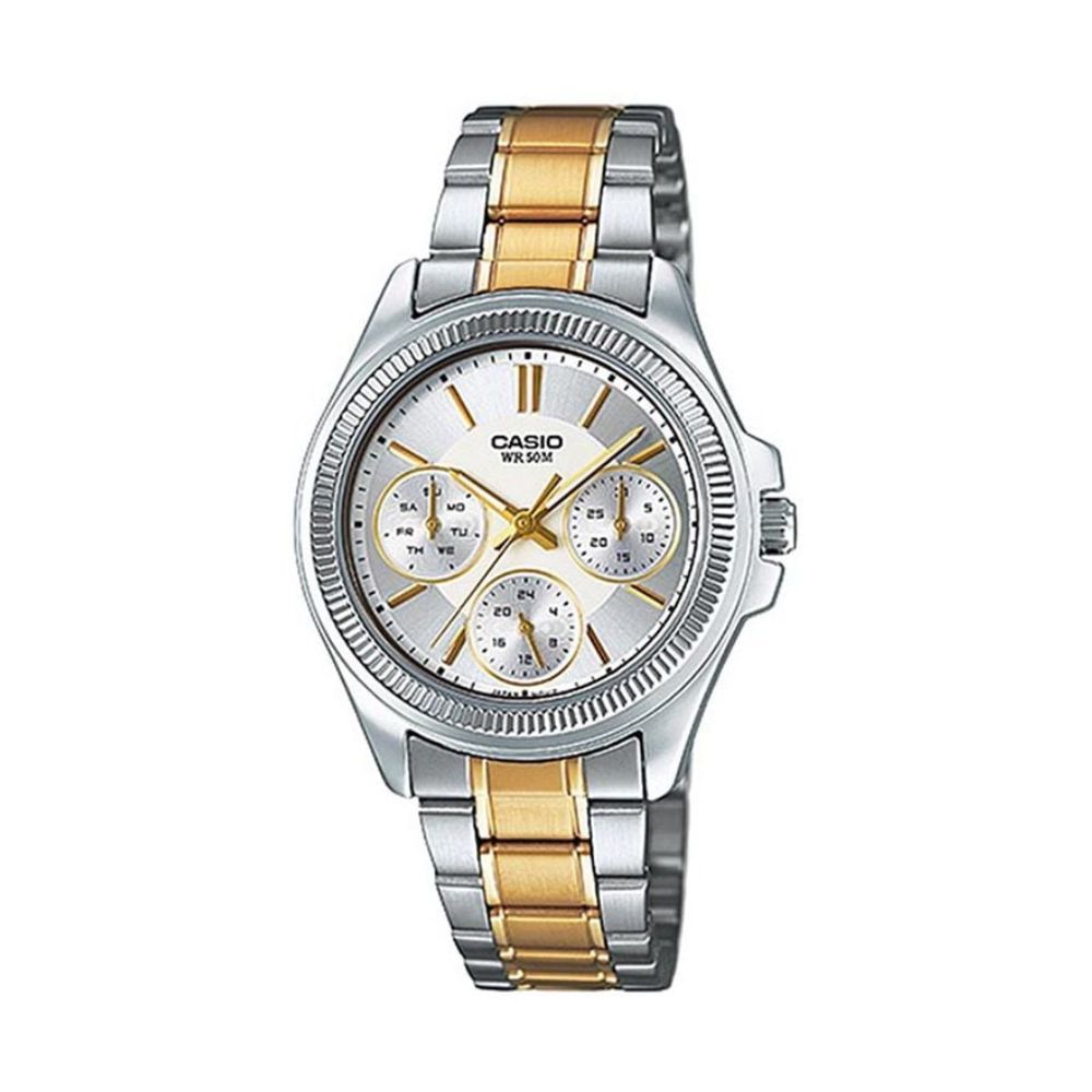 Đồng Hồ Casio Nữ LTP-2088SG-7AVDF Dây Kim loại 33mm