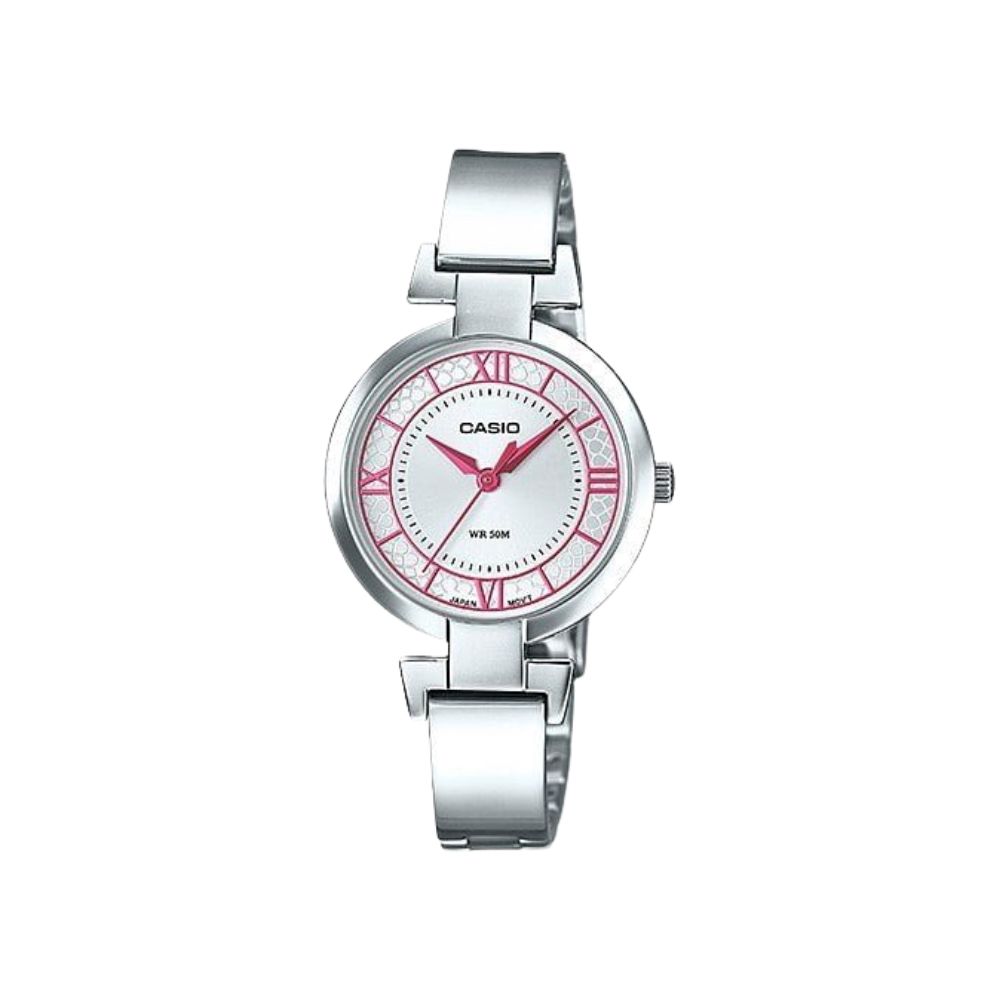 Đồng Hồ Casio Nữ LTP-E403D-4AVDF Dây Kim loại 28mm