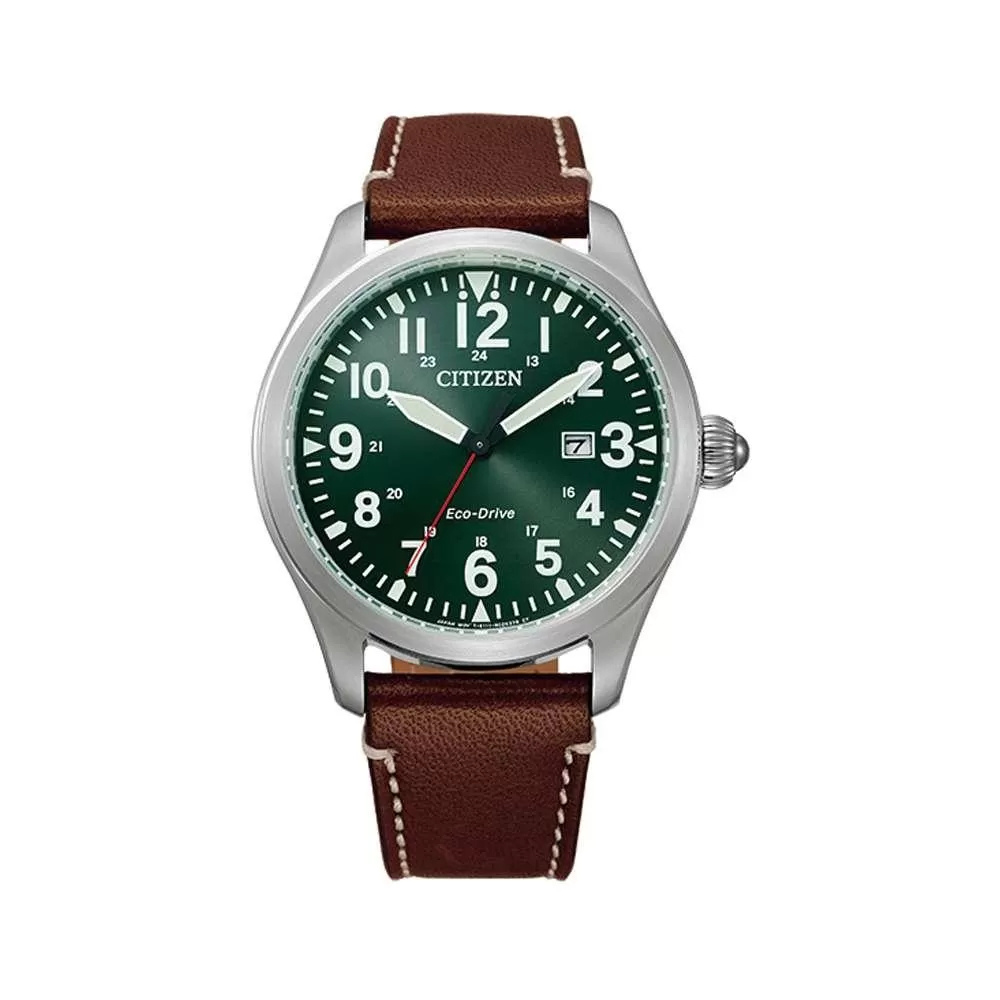 Đồng hồ Citizen Nam BM6838-25X Dây Da 42mm