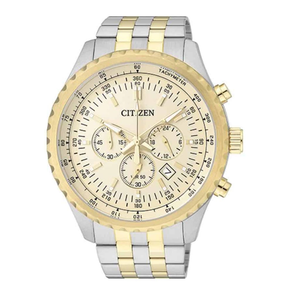 Đồng Hồ Citizen Nam AN8064-56P Dây Kim loại 44mm