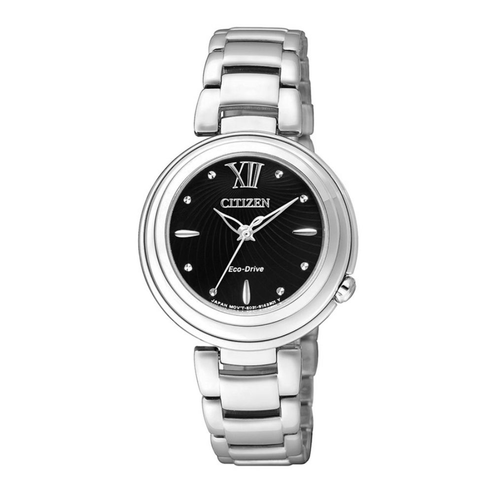 Đồng Hồ Citizen Nữ EM0331-52E Dây Kim loại 30mm
