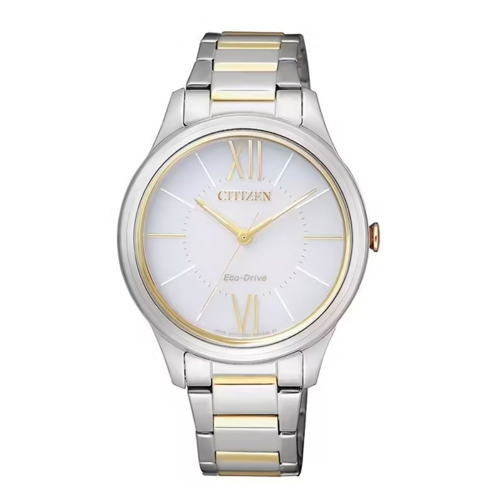 Đồng Hồ Citizen Nữ EM0414-57A Dây Kim loại 34.5mm