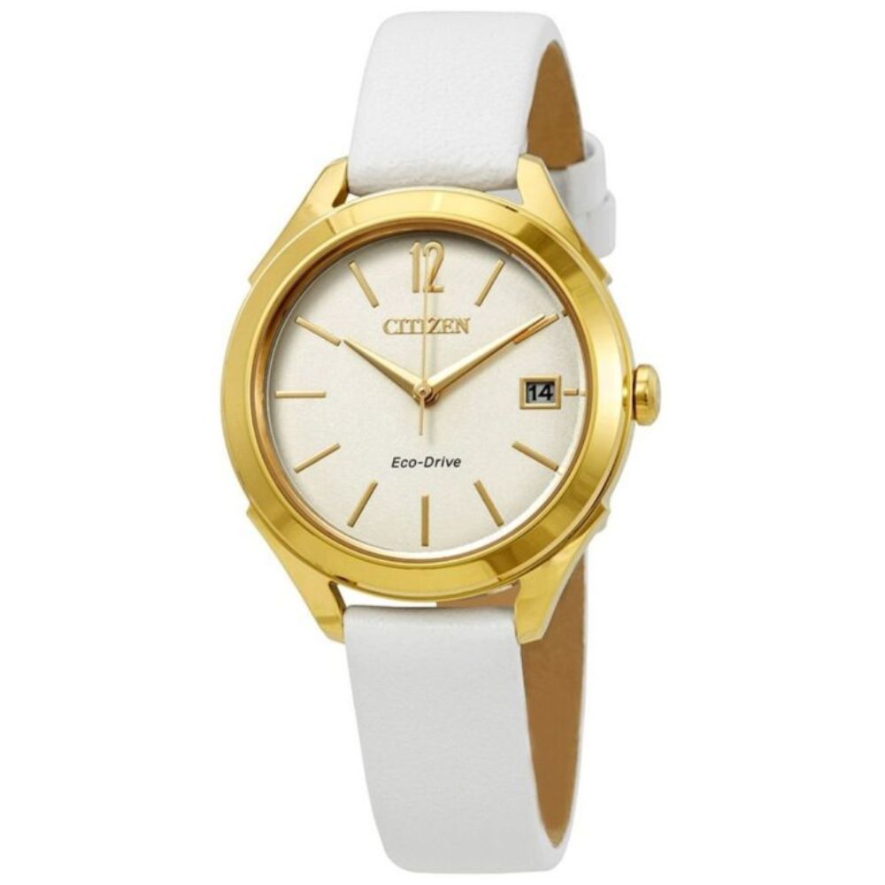 Đồng Hồ Citizen Nữ FE6142-08A Dây Da 34mm dong ho citizen nu fe6142 08a day da 34mm