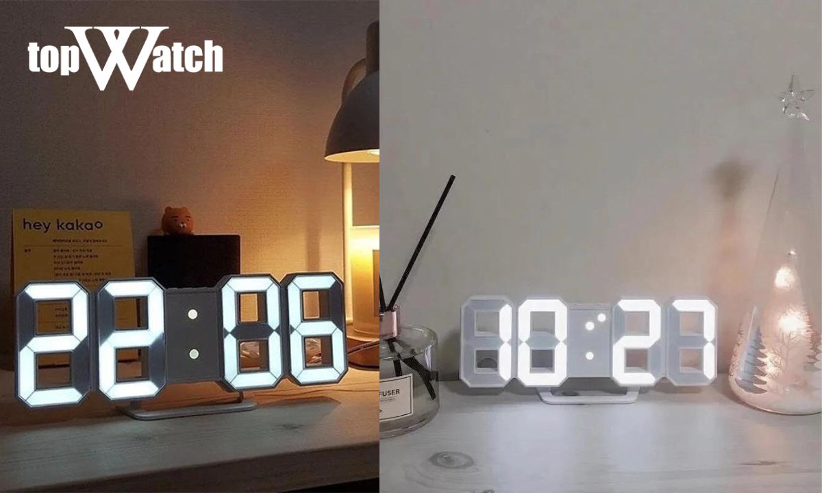 Đồng hồ điện tử led để bàn GHX-7002