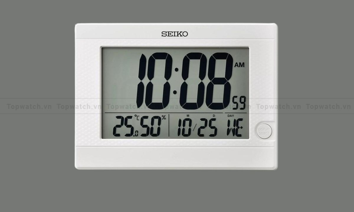 Đồng hồ điện tử treo tường Seiko QHL089W