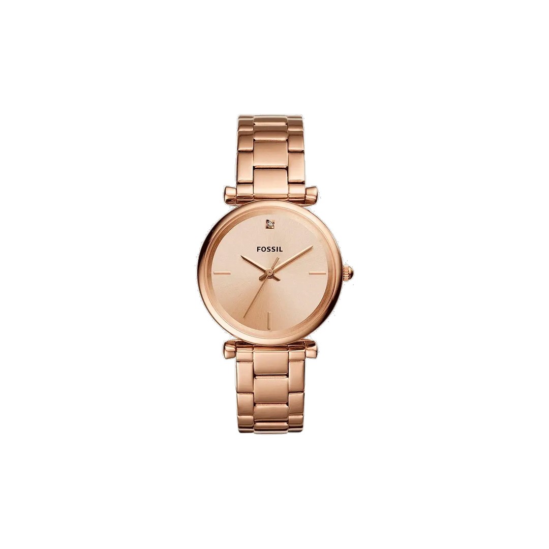 Đồng hồ Fossil Nữ ES4685SET Dây Kim Loại 35mm