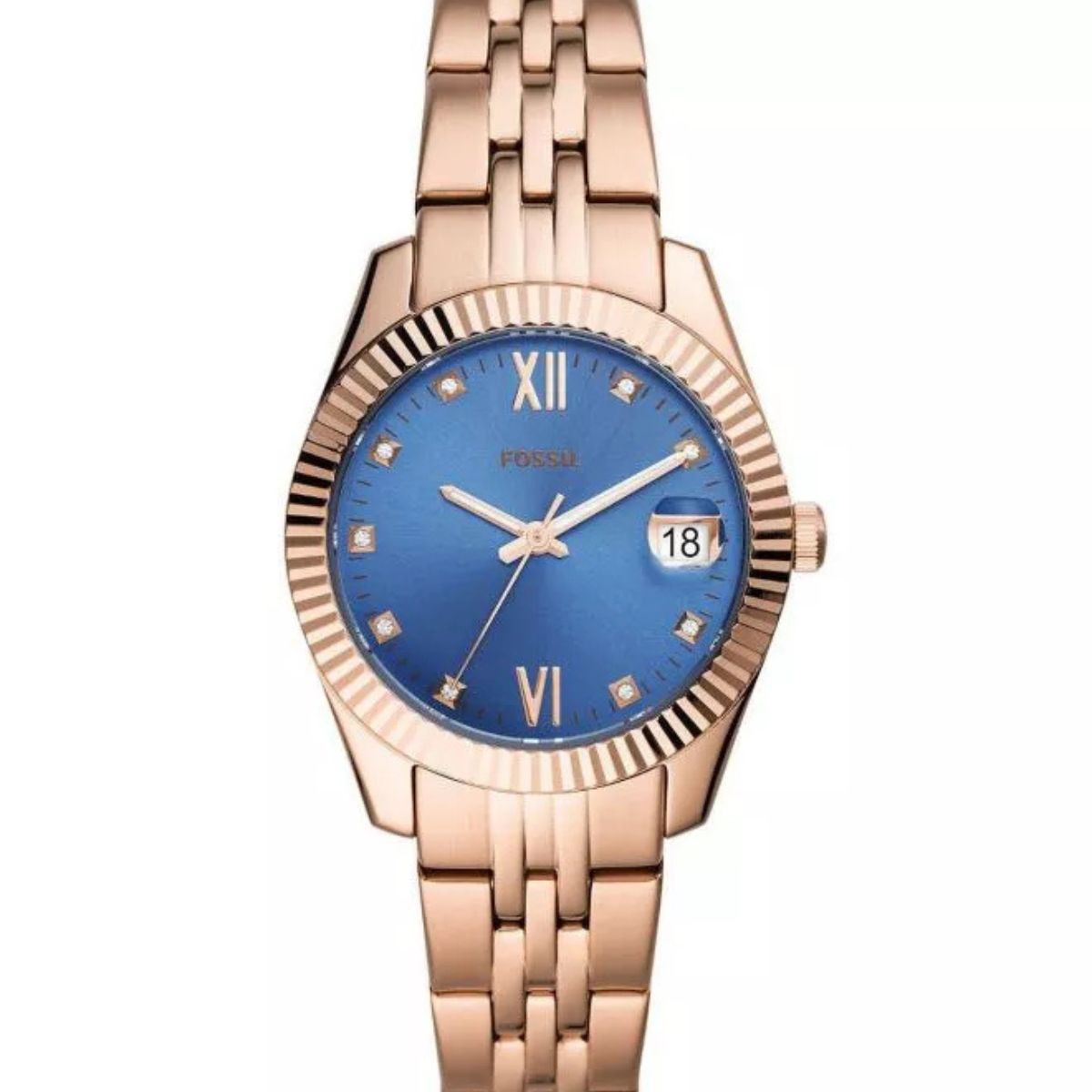 Đồng hồ Fossil Nữ ES4901 Dây Thép Không Gỉ 32mm