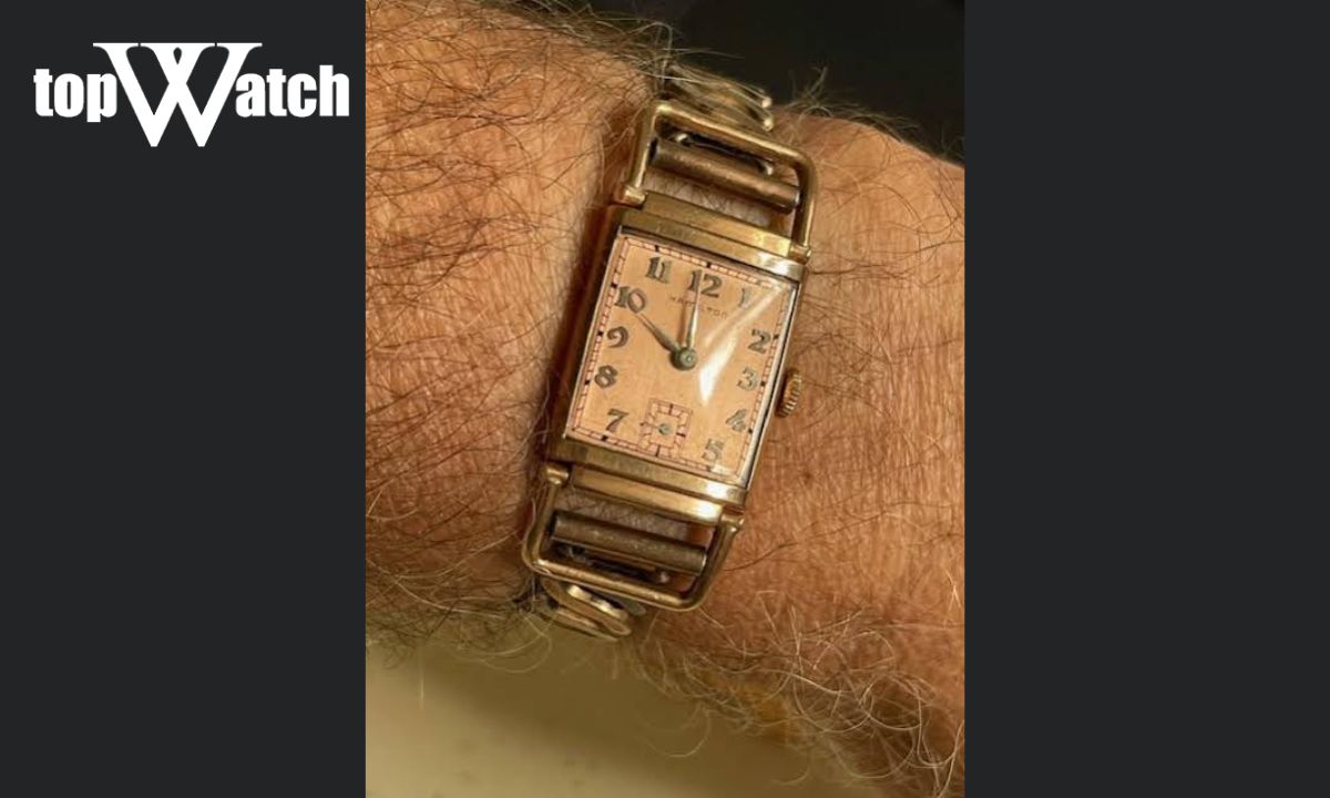Top 10 mẫu đồng hồ Hamilton cổ giá trị cao qua các thời kỳ Đồng hồ Hamilton Rectangular (1926)