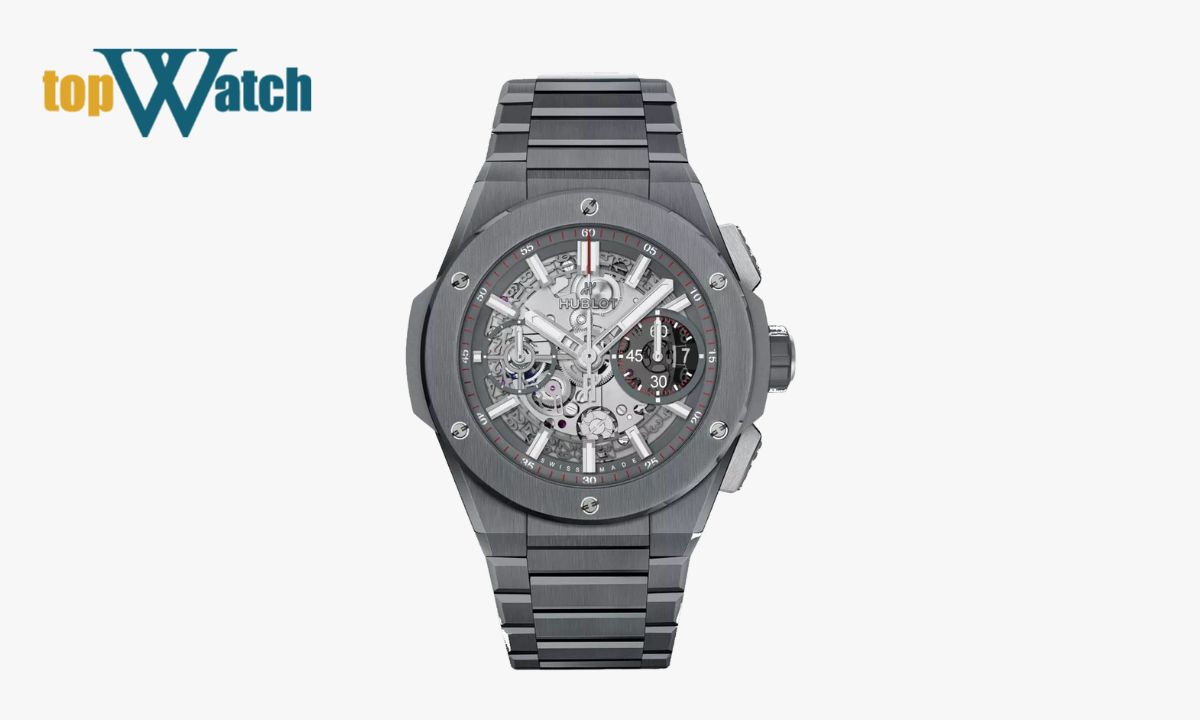Top 8 mẫu đồng hồ Hublot dây kim loại độc đáo, ấn tượng nhất Đồng hồ Hublot 451.CX.1170.CX Bigbang Integrated 42mm
