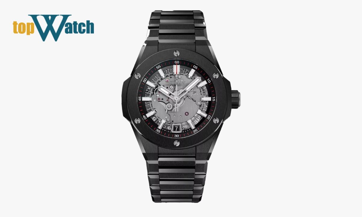 Top 8 mẫu đồng hồ Hublot dây kim loại độc đáo, ấn tượng nhất Đồng hồ Hublot Big Bang 451.NX.1170.NX Intergrated 40mm