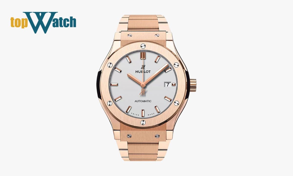 Top 8 mẫu đồng hồ Hublot dây kim loại độc đáo, ấn tượng nhất Đồng hồ Hublot Dây Kim Loại Classic Fusion 511.OX.2611.OX
