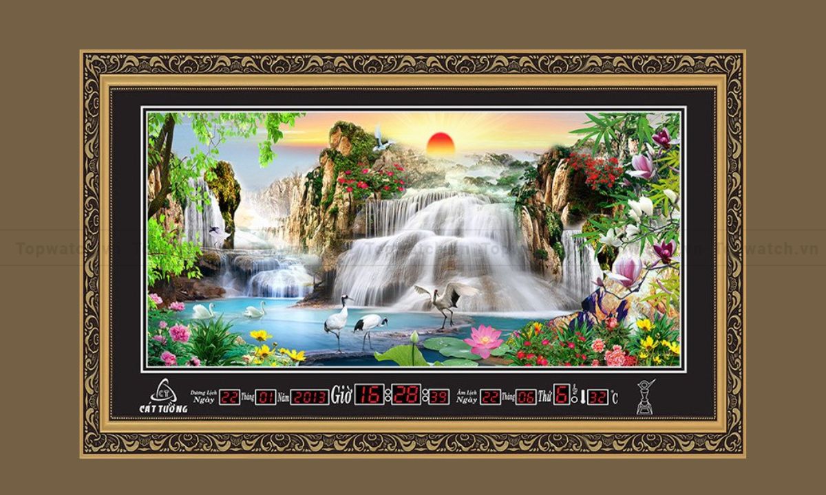 Đồng hồ lịch vạn niên Cát Tường
