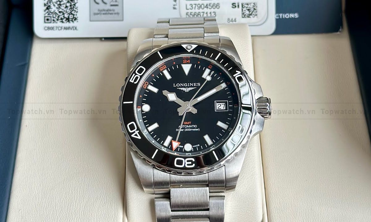 Đồng hồ Longines HydroConquest GMT L3.790.4.56.6