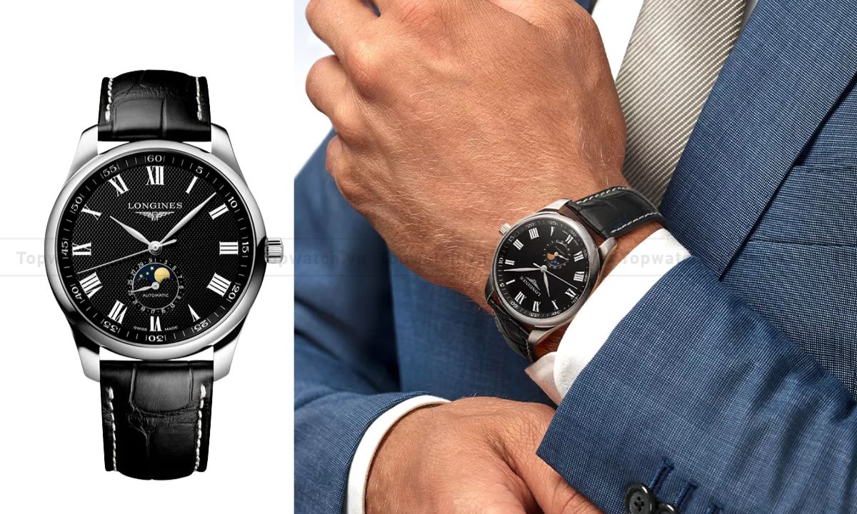 Đồng hồ Longines Master Moonphase L2.919.4.51.7