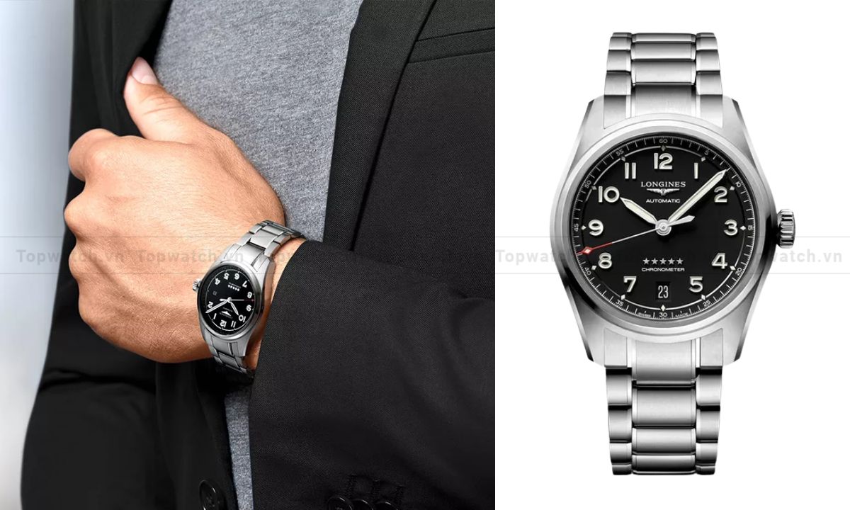 Đồng hồ Longines Spirit 40mm L3.810.4.53.6